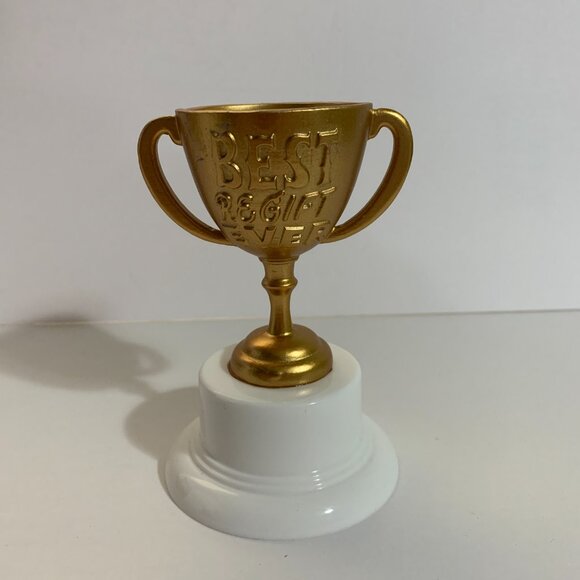 Ankyo Christmas Trophy Award Best Regift Ever Gag Gift Family Office Party - Picture 1 of 5